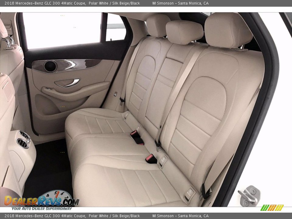 Rear Seat of 2018 Mercedes-Benz GLC 300 4Matic Coupe Photo #15