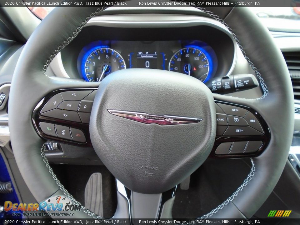2020 Chrysler Pacifica Launch Edition AWD Steering Wheel Photo #19