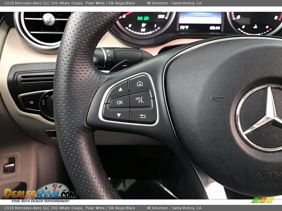 Controls of 2018 Mercedes-Benz GLC 300 4Matic Coupe Photo #18