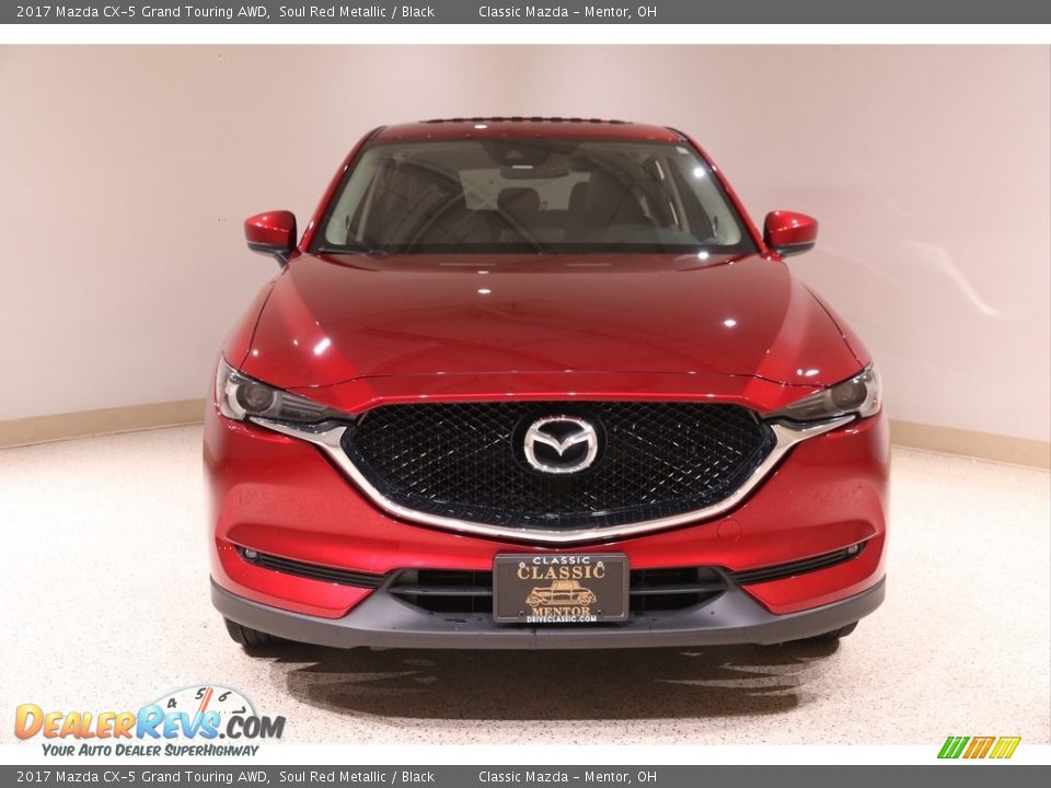 2017 Mazda CX-5 Grand Touring AWD Soul Red Metallic / Black Photo #2