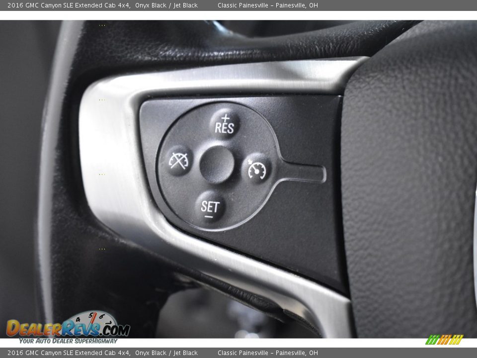 2016 GMC Canyon SLE Extended Cab 4x4 Steering Wheel Photo #13