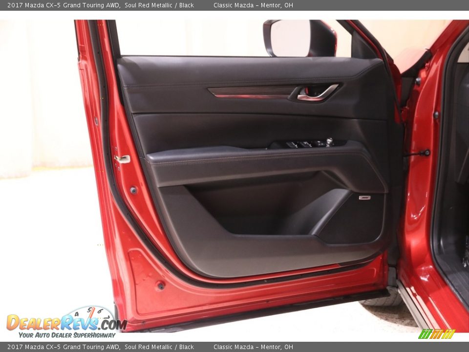 2017 Mazda CX-5 Grand Touring AWD Soul Red Metallic / Black Photo #4