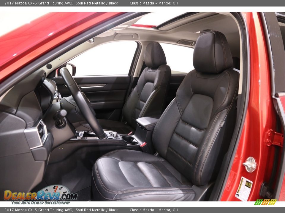 2017 Mazda CX-5 Grand Touring AWD Soul Red Metallic / Black Photo #5