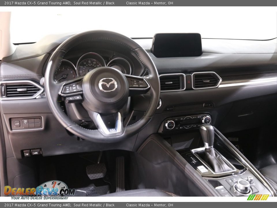 2017 Mazda CX-5 Grand Touring AWD Soul Red Metallic / Black Photo #6