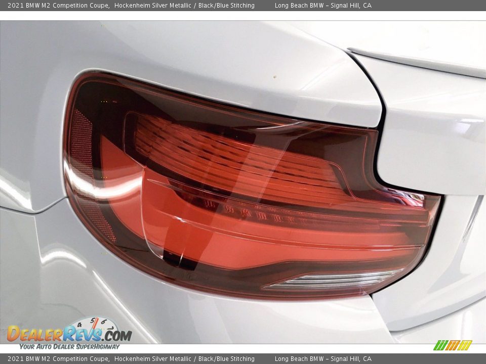 2021 BMW M2 Competition Coupe Hockenheim Silver Metallic / Black/Blue Stitching Photo #15