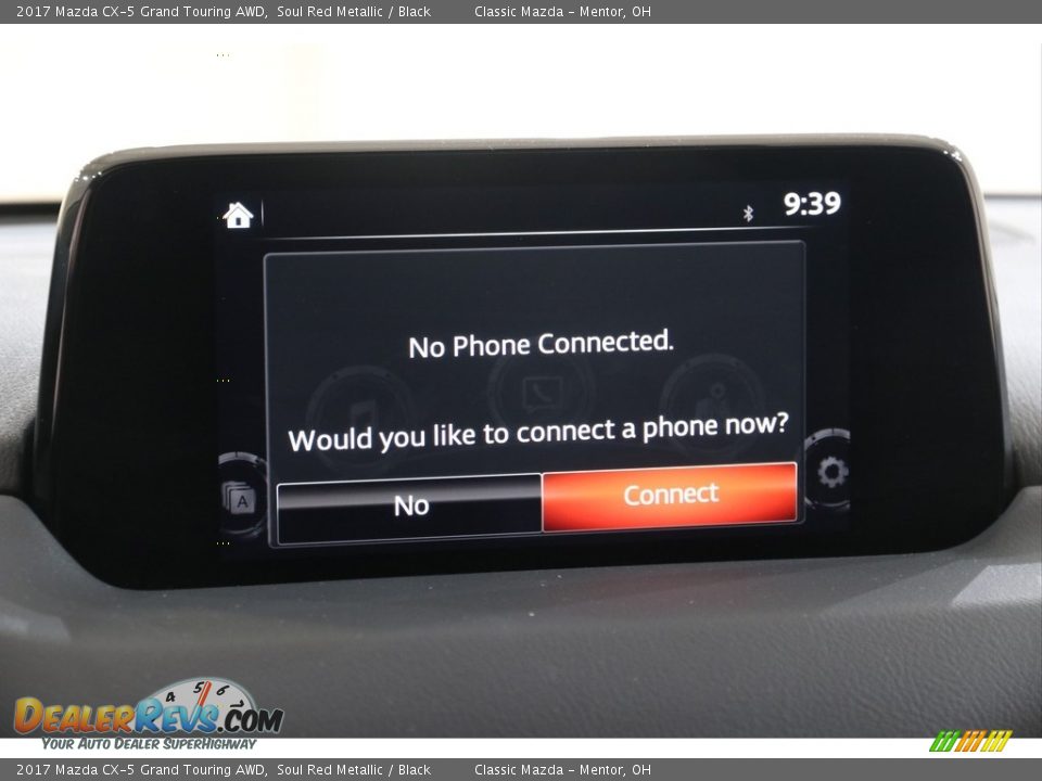 2017 Mazda CX-5 Grand Touring AWD Soul Red Metallic / Black Photo #12