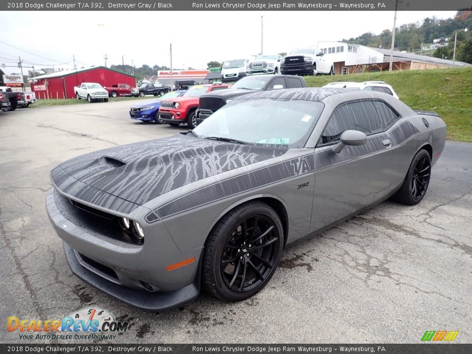 2018 Dodge Challenger T/A 392 Destroyer Gray / Black Photo #1