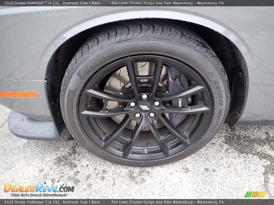 2018 Dodge Challenger T/A 392 Destroyer Gray / Black Photo #2