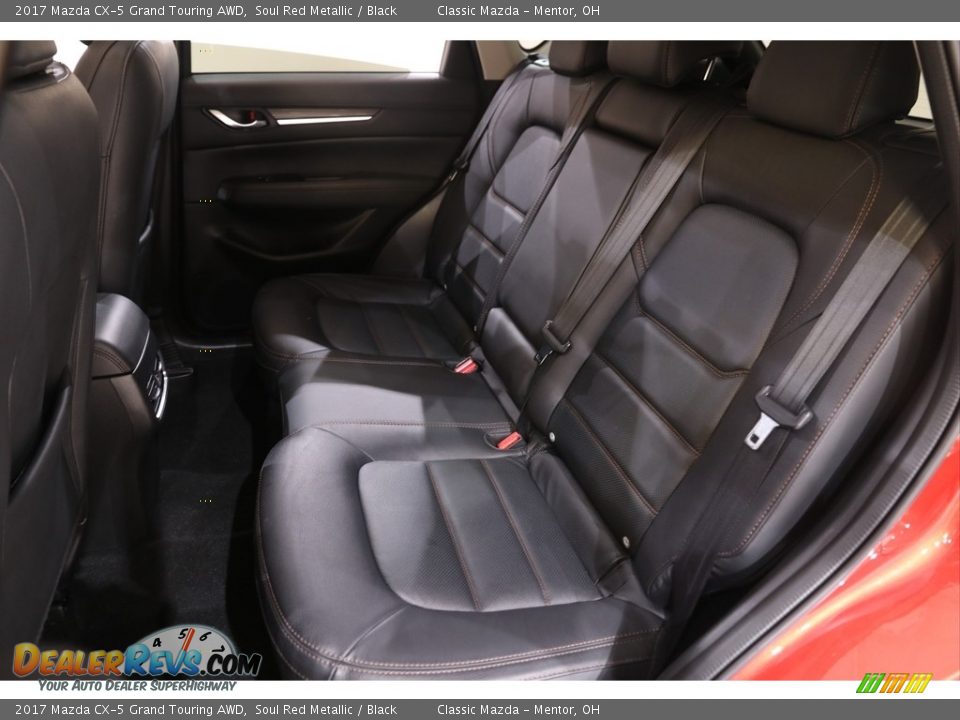 2017 Mazda CX-5 Grand Touring AWD Soul Red Metallic / Black Photo #17