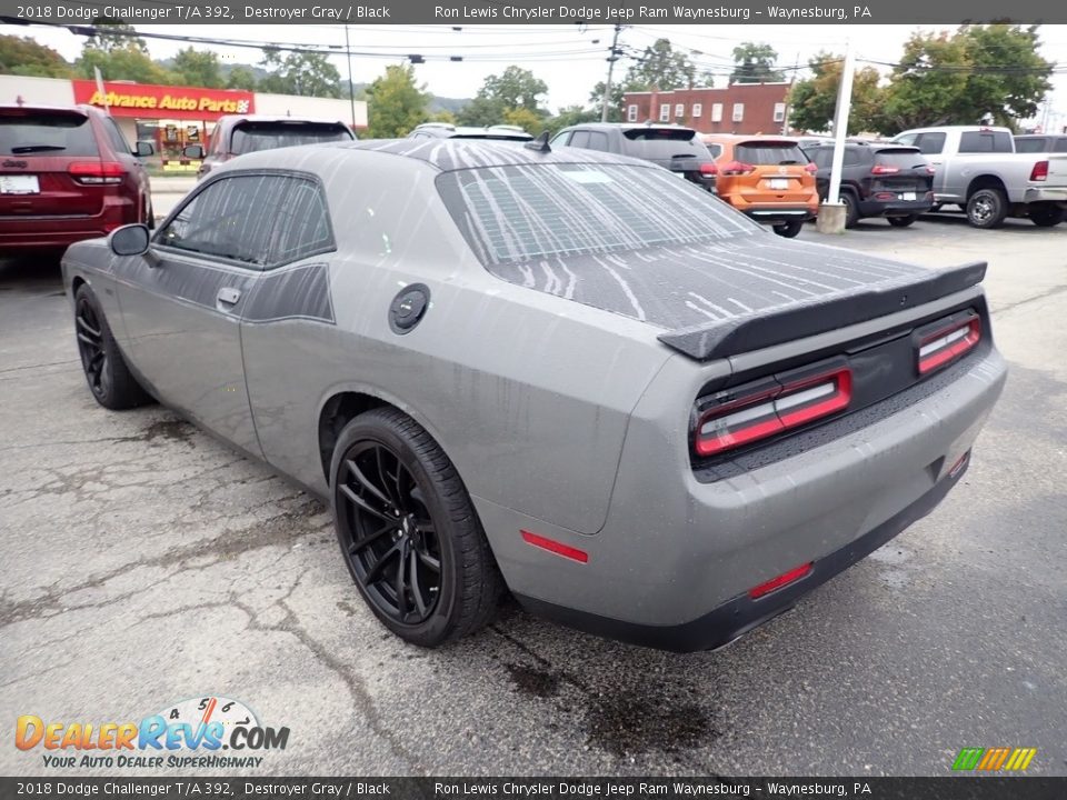 2018 Dodge Challenger T/A 392 Destroyer Gray / Black Photo #4