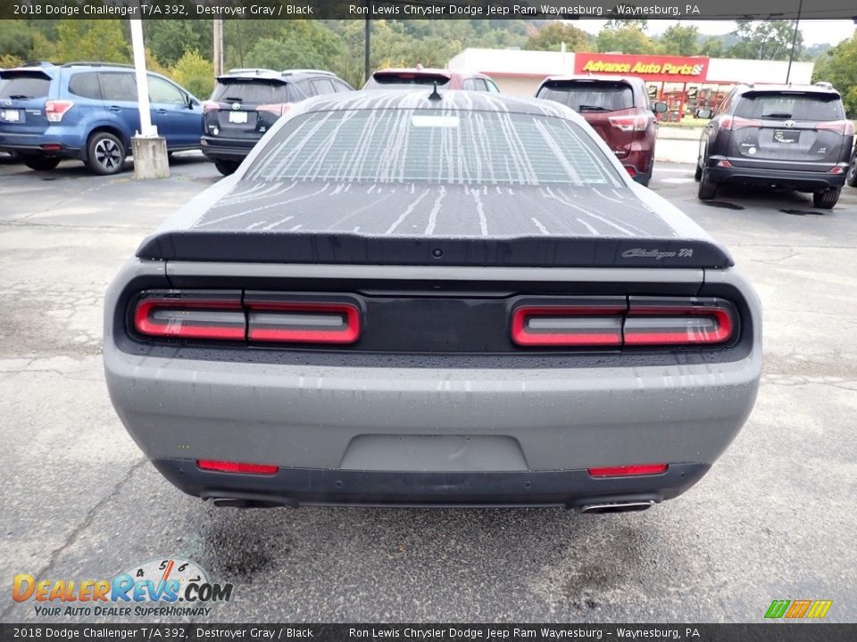 2018 Dodge Challenger T/A 392 Destroyer Gray / Black Photo #5