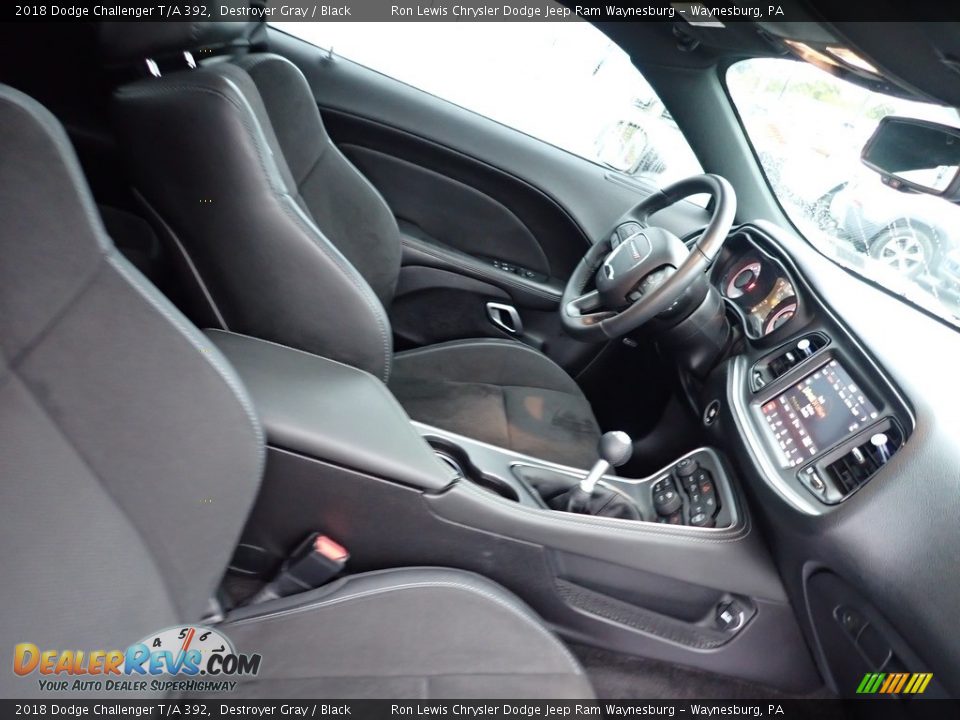 2018 Dodge Challenger T/A 392 Destroyer Gray / Black Photo #10