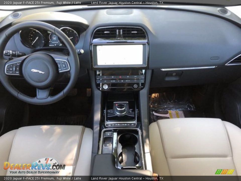 2020 Jaguar F-PACE 25t Premium Fuji White / Latte Photo #5