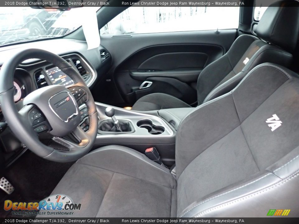 2018 Dodge Challenger T/A 392 Destroyer Gray / Black Photo #13
