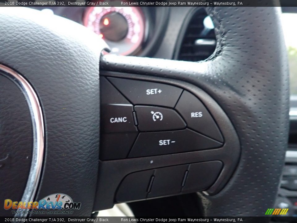 2018 Dodge Challenger T/A 392 Destroyer Gray / Black Photo #19