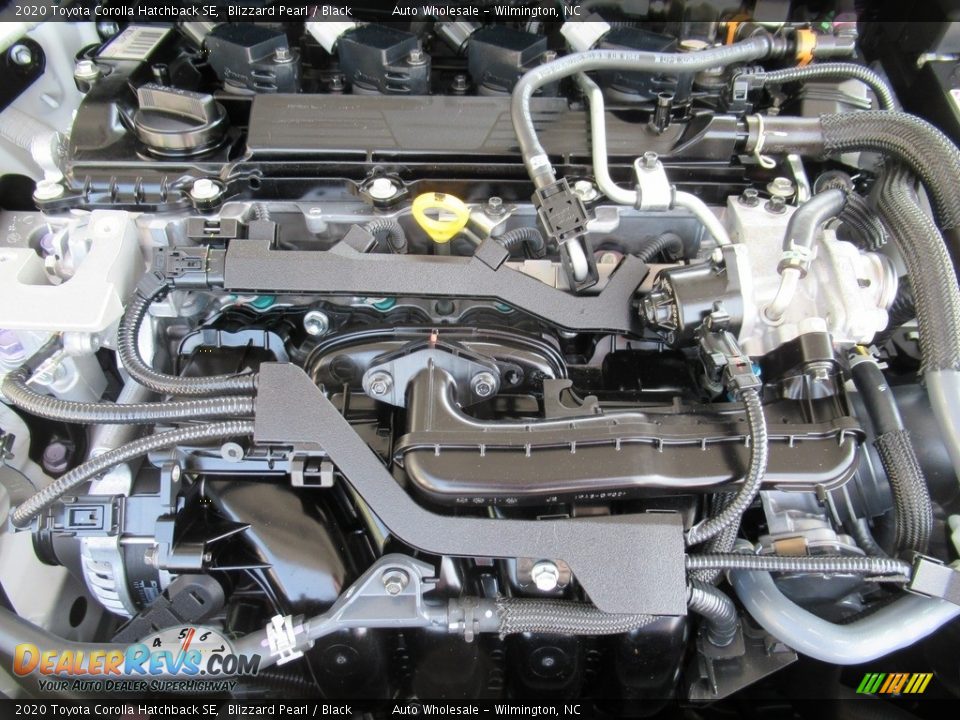 2020 Toyota Corolla Hatchback SE Blizzard Pearl / Black Photo #6