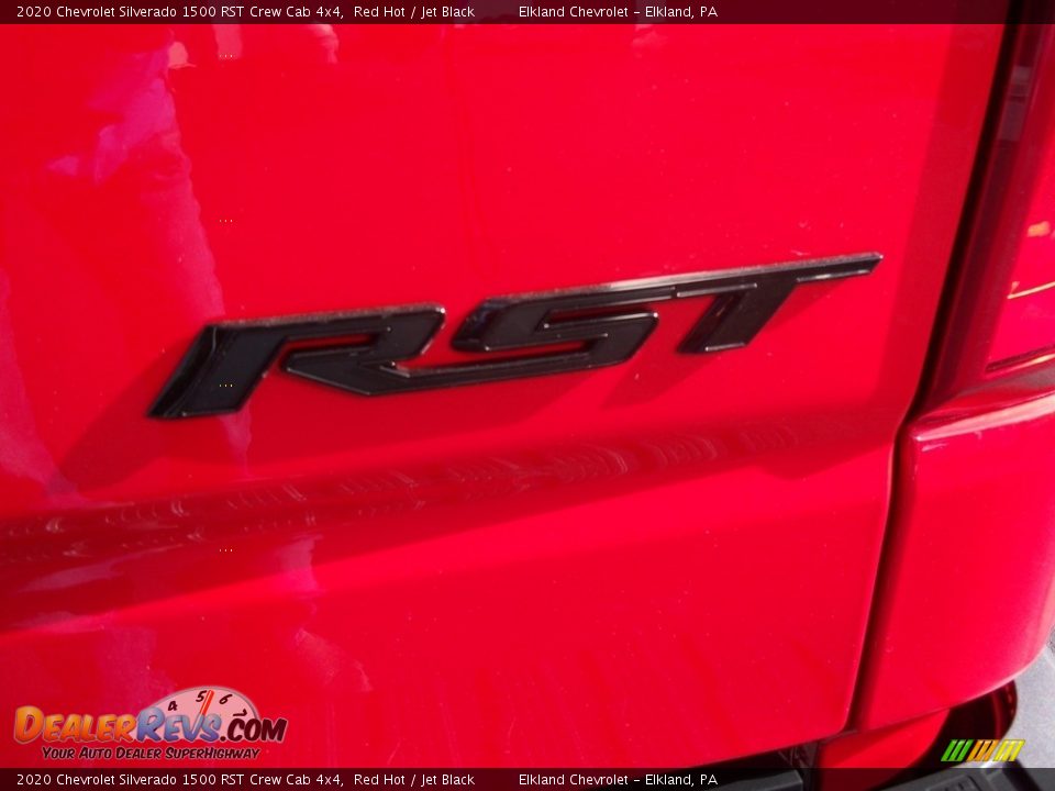 2020 Chevrolet Silverado 1500 RST Crew Cab 4x4 Red Hot / Jet Black Photo #7