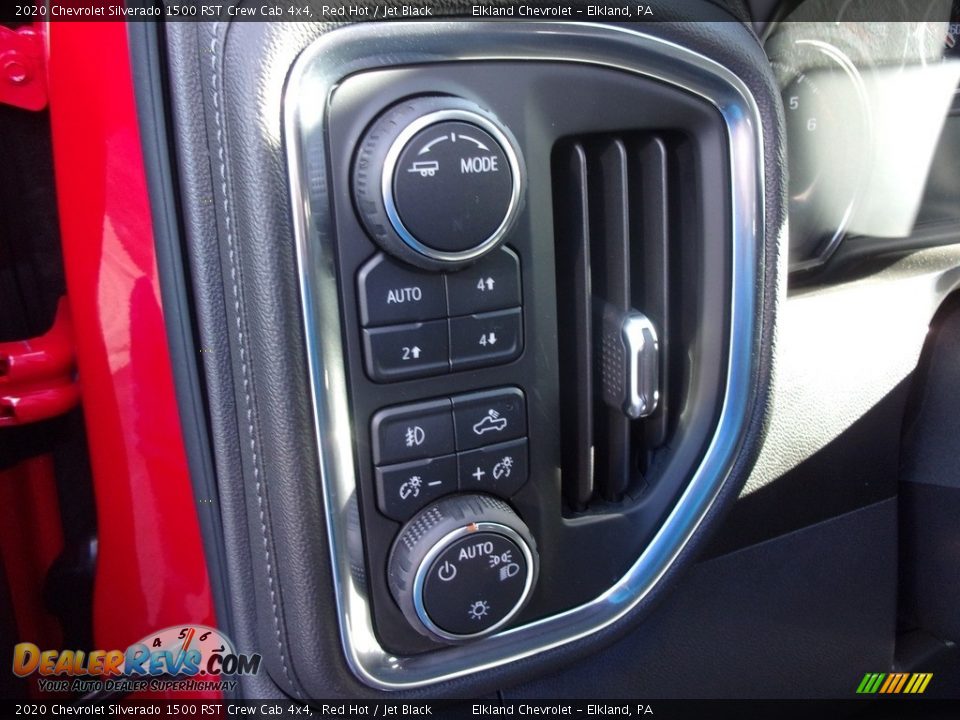 2020 Chevrolet Silverado 1500 RST Crew Cab 4x4 Red Hot / Jet Black Photo #15