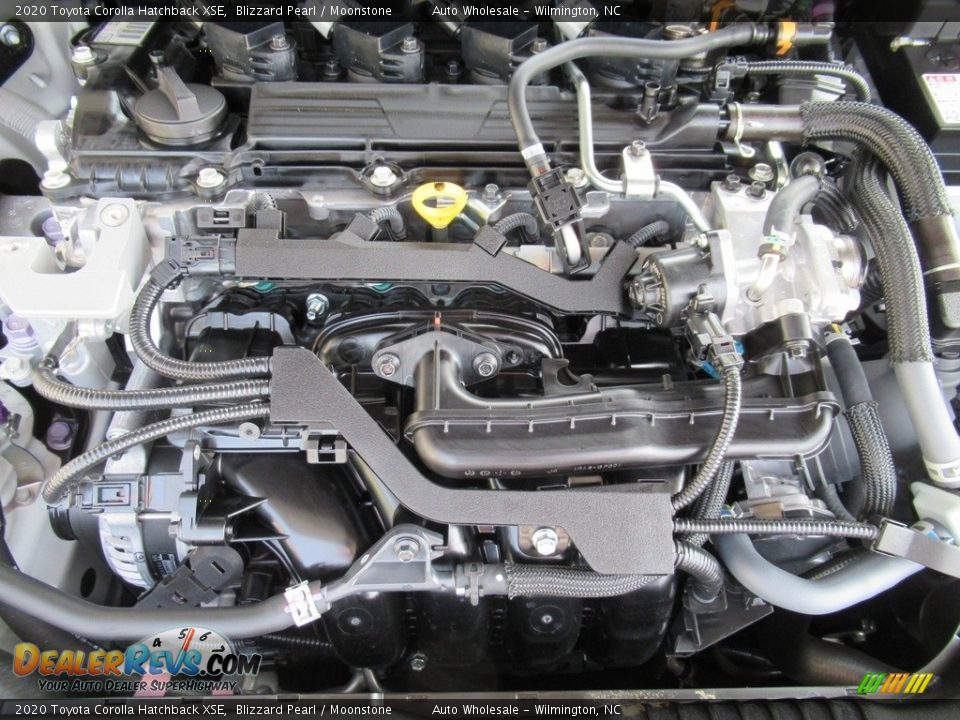 2020 Toyota Corolla Hatchback XSE Blizzard Pearl / Moonstone Photo #6