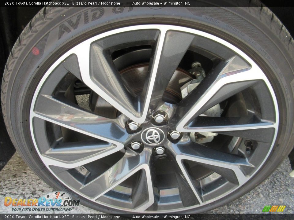 2020 Toyota Corolla Hatchback XSE Blizzard Pearl / Moonstone Photo #7