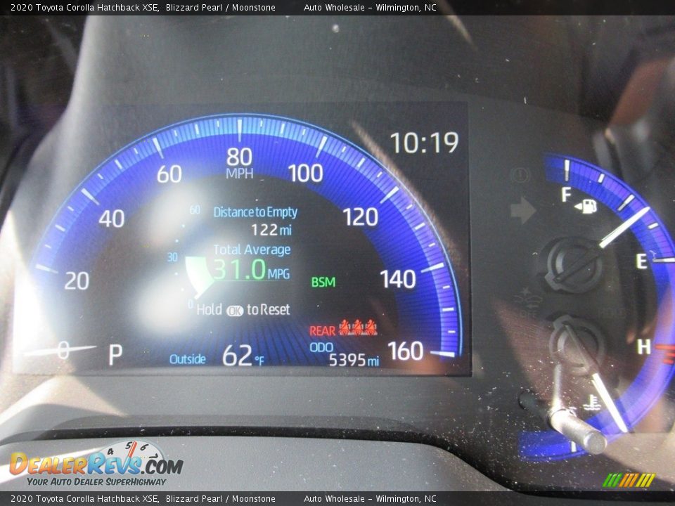 2020 Toyota Corolla Hatchback XSE Blizzard Pearl / Moonstone Photo #15