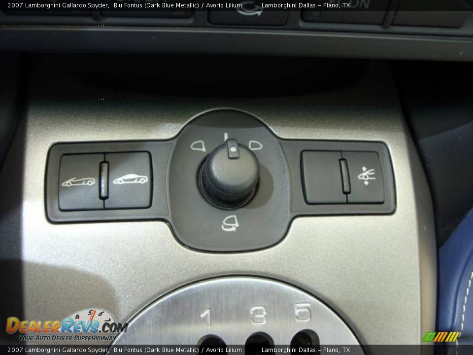 2007 Lamborghini Gallardo Spyder Blu Fontus (Dark Blue Metallic) / Avorio Lilium Photo #15