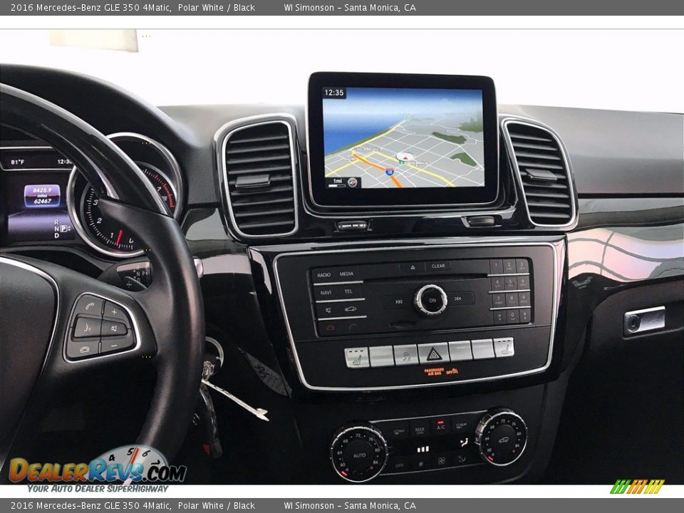 2016 Mercedes-Benz GLE 350 4Matic Polar White / Black Photo #5