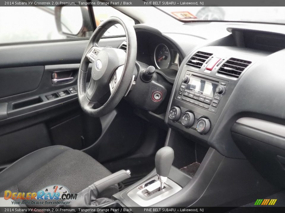 2014 Subaru XV Crosstrek 2.0i Premium Tangerine Orange Pearl / Black Photo #2
