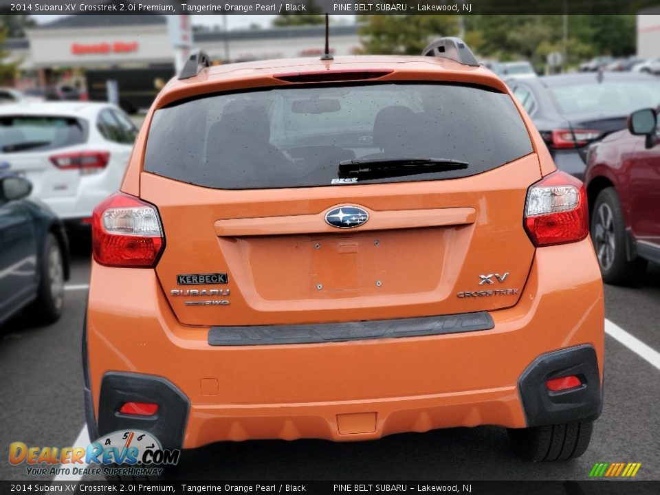 2014 Subaru XV Crosstrek 2.0i Premium Tangerine Orange Pearl / Black Photo #3