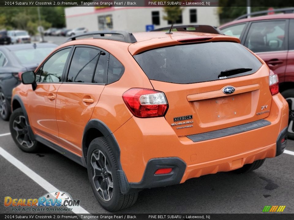 2014 Subaru XV Crosstrek 2.0i Premium Tangerine Orange Pearl / Black Photo #4