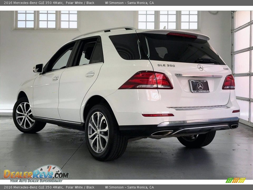 2016 Mercedes-Benz GLE 350 4Matic Polar White / Black Photo #10