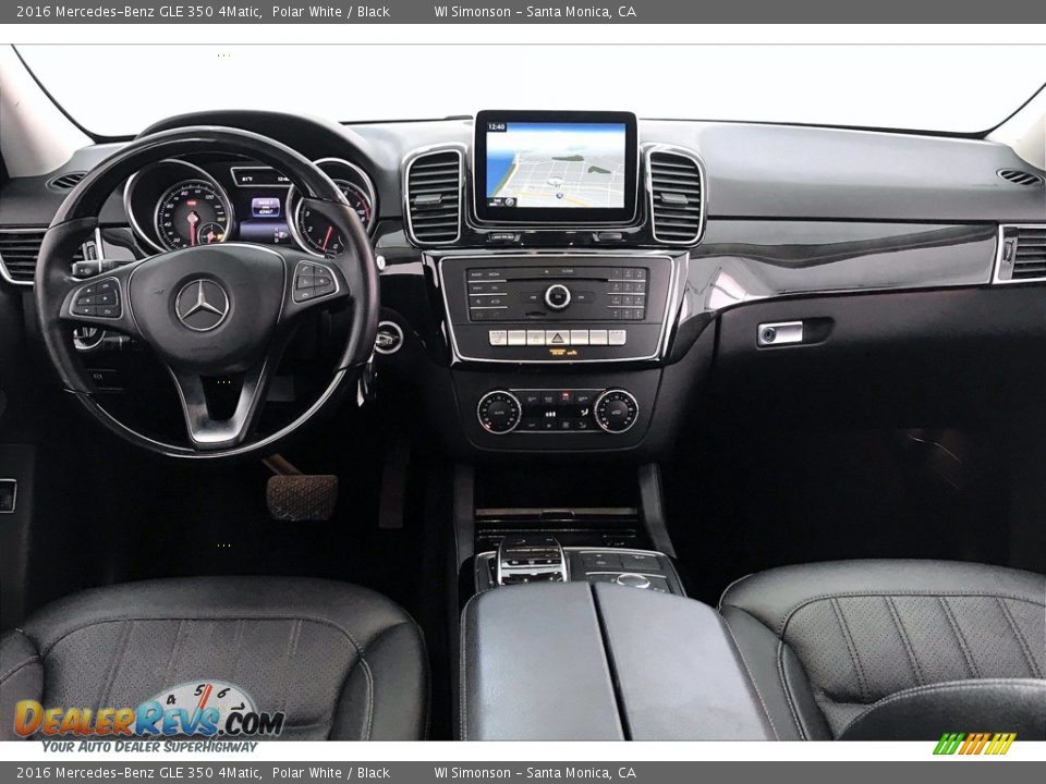 2016 Mercedes-Benz GLE 350 4Matic Polar White / Black Photo #17
