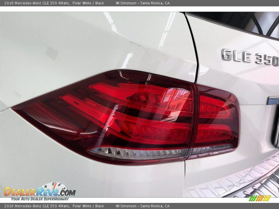2016 Mercedes-Benz GLE 350 4Matic Polar White / Black Photo #26