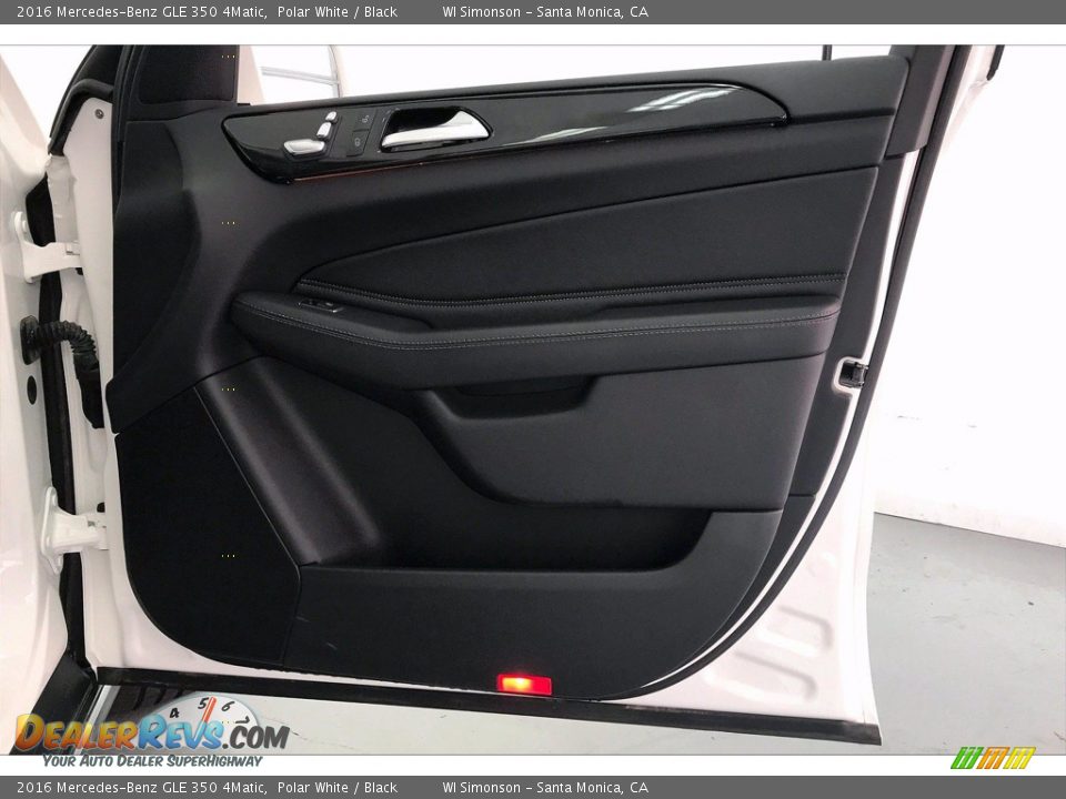 2016 Mercedes-Benz GLE 350 4Matic Polar White / Black Photo #30