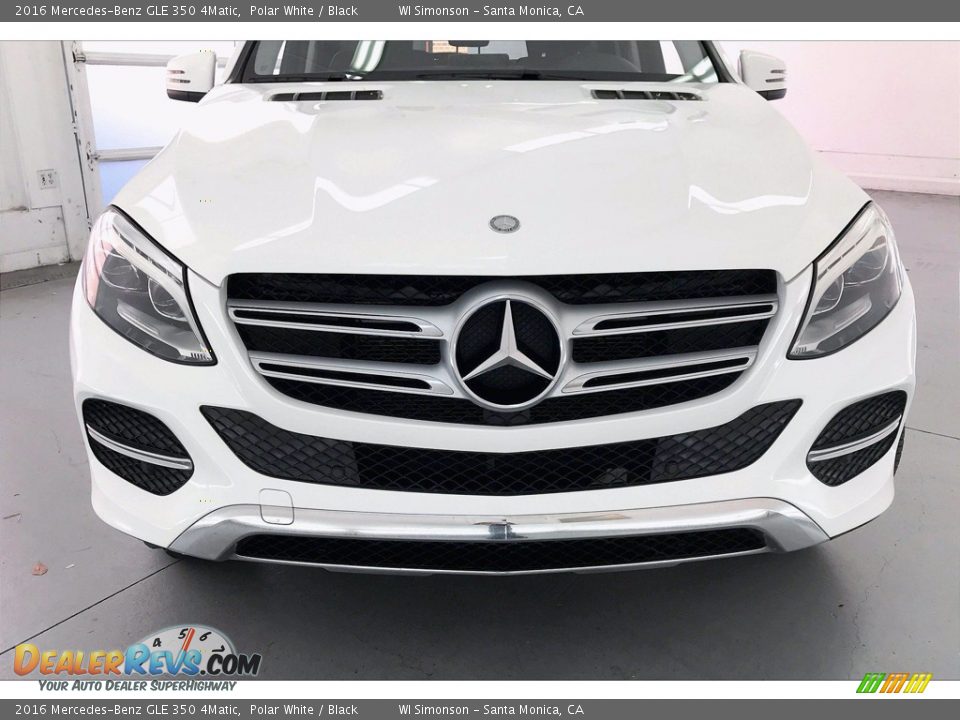 2016 Mercedes-Benz GLE 350 4Matic Polar White / Black Photo #33