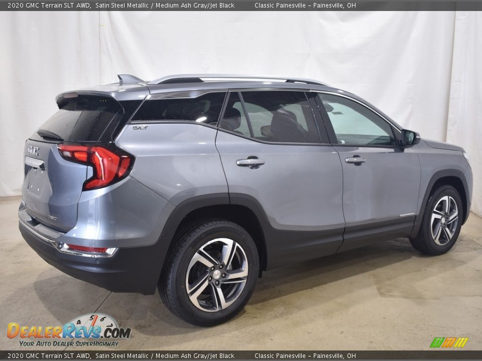 2020 GMC Terrain SLT AWD Satin Steel Metallic / Medium Ash Gray/Jet Black Photo #2