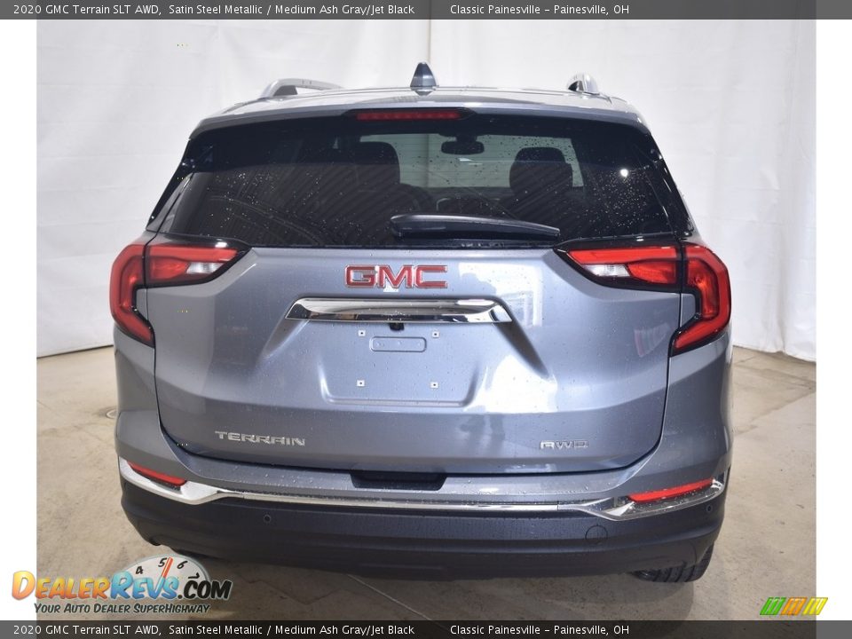 2020 GMC Terrain SLT AWD Satin Steel Metallic / Medium Ash Gray/Jet Black Photo #3