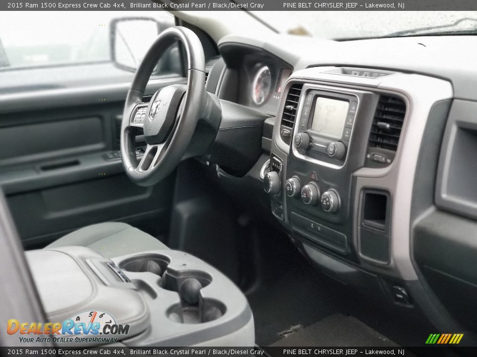 Dashboard of 2015 Ram 1500 Express Crew Cab 4x4 Photo #3