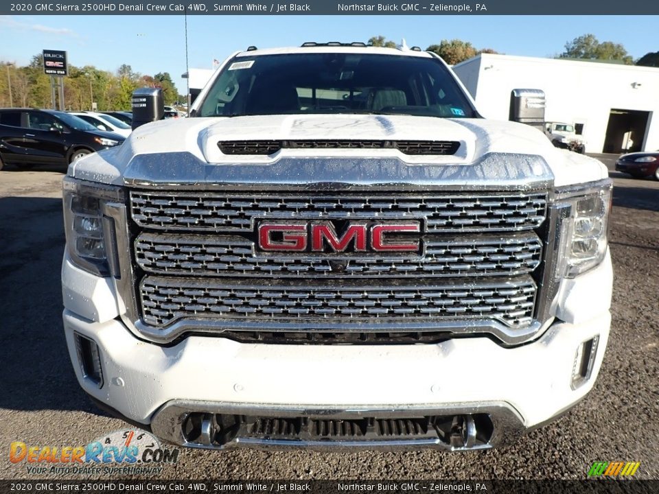 2020 GMC Sierra 2500HD Denali Crew Cab 4WD Summit White / Jet Black Photo #2