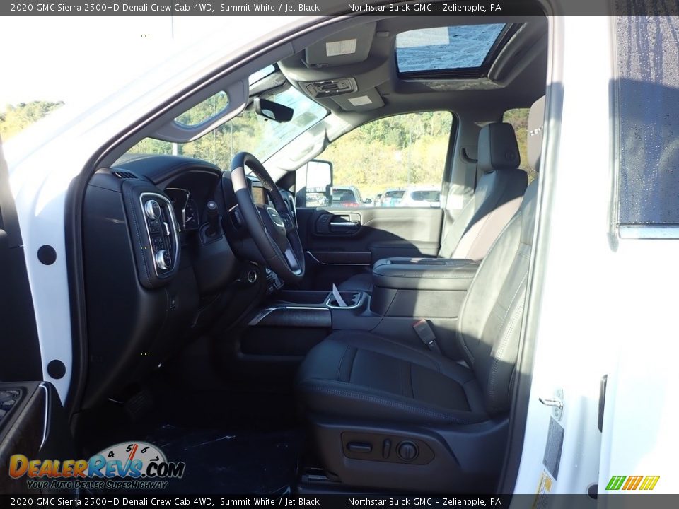 2020 GMC Sierra 2500HD Denali Crew Cab 4WD Summit White / Jet Black Photo #12