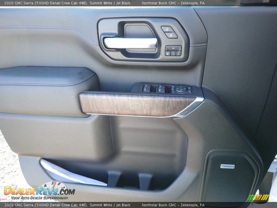 2020 GMC Sierra 2500HD Denali Crew Cab 4WD Summit White / Jet Black Photo #15