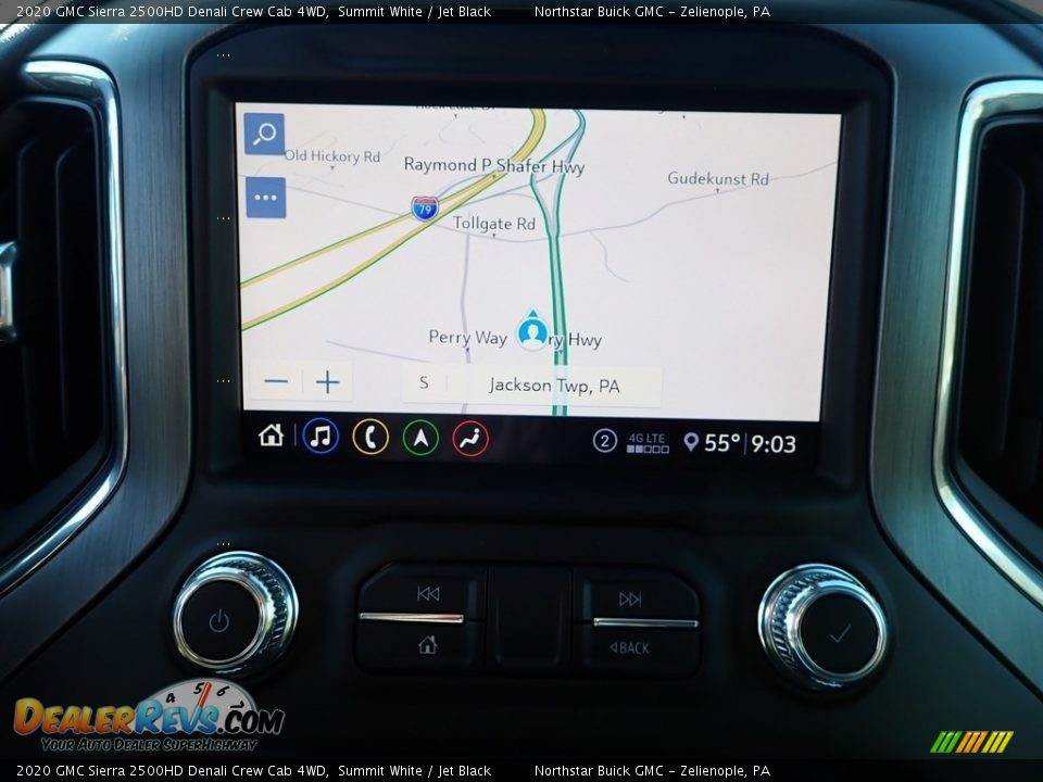 2020 GMC Sierra 2500HD Denali Crew Cab 4WD Summit White / Jet Black Photo #17