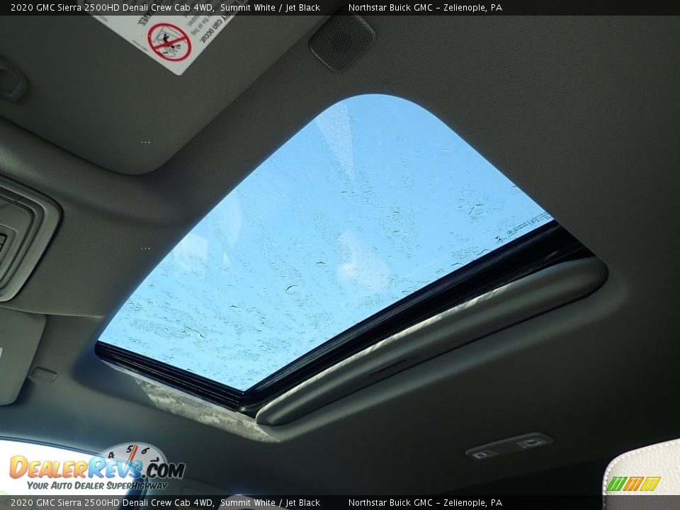 2020 GMC Sierra 2500HD Denali Crew Cab 4WD Summit White / Jet Black Photo #19