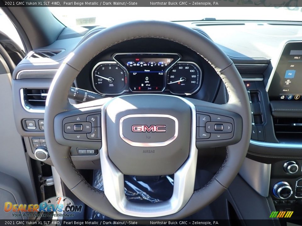2021 GMC Yukon XL SLT 4WD Steering Wheel Photo #18