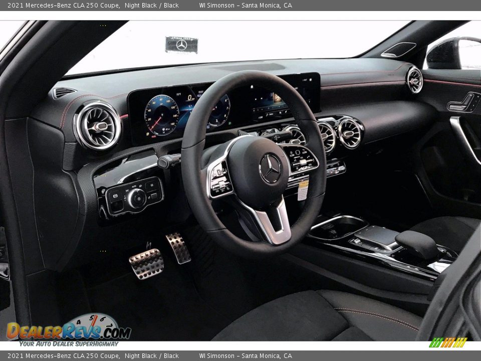 2021 Mercedes-Benz CLA 250 Coupe Night Black / Black Photo #4