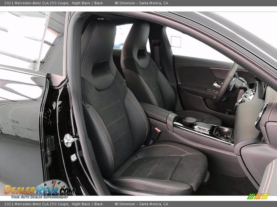 Front Seat of 2021 Mercedes-Benz CLA 250 Coupe Photo #5