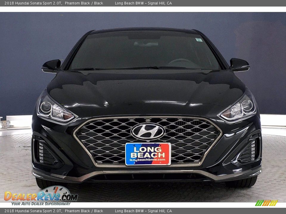 2018 Hyundai Sonata Sport 2.0T Phantom Black / Black Photo #2