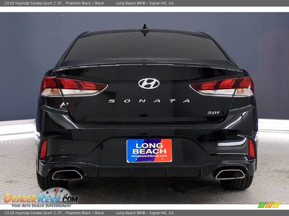 2018 Hyundai Sonata Sport 2.0T Phantom Black / Black Photo #3