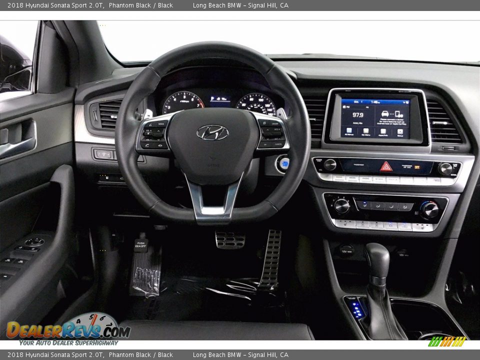 Dashboard of 2018 Hyundai Sonata Sport 2.0T Photo #4