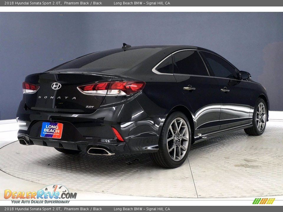 2018 Hyundai Sonata Sport 2.0T Phantom Black / Black Photo #13